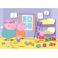 Peppa 60 bucăți maxi puzzle - Clementoni imaginea 2