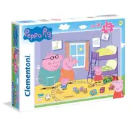 Peppa 60 bucăți maxi puzzle - Clementoni