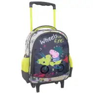 Peppa Pig Wheels on fire rucsac tip troller 27x10x31cm