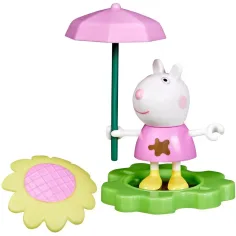 Peppa Pig: Prieteni în bălți noroioase - Figurină de joacă Suzy - Hasbro imaginea 3