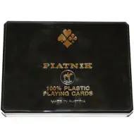 Cărţi de joc remi 100% plastik 2x55 cărţi de joc - Piatnik
