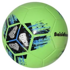 Piele artificială minge de fotbal cu model cruce 23cm imaginea 8