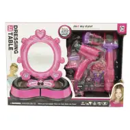 Pink set de înfrumusețare cu accesorii, sunete și lumini