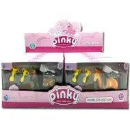 Pinky set de joacă cu cai