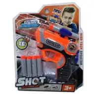 Pistol cu gloanțe de burete 6 bucăți