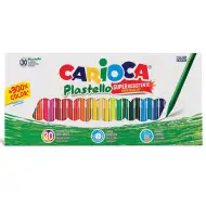 Plastello cretă cerată set 30 bucăți - Carioca