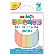 Plastilină colorată pentru modelare 6 bucăți 100g - Carioca