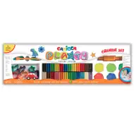 Plastilină de colorat pentru modelare 50 bucăți cu accesorii - Carioca
