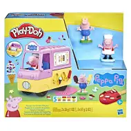 Play-Doh: Peppa Pig set de făcut înghețată cu accesorii 227g - Hasbro