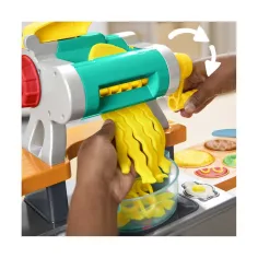 Play-Doh: Set de bucătărie Super Bucătar cu aparat de făcut paste - Hasbro imaginea 4