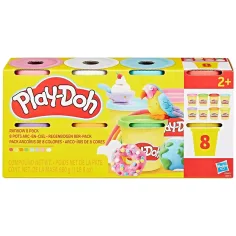 Play-Doh: Set de plastilină în recipiente, 8 bucăți, 680 g - Hasbro imaginea 2