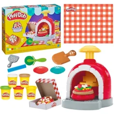 Play-Doh: Set de plastilină pentru preparat pizza – Hasbro imaginea 3