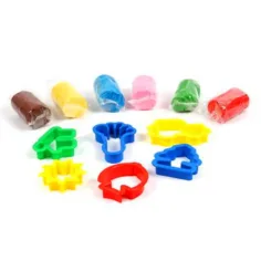 Play-Dough: Heroes rachetă set plastilină 8x15g imaginea 2