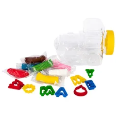 Play-Dough: Heroes tren set plasilină 8x15g imaginea 2
