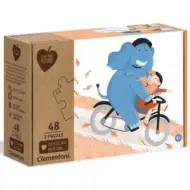 Play for Future: Să fii prietenul meu 3x48 bucăți puzzle - Clementoni