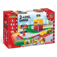 Play Tracks: garaj două nivele cu remorcă mașinuță - Wader