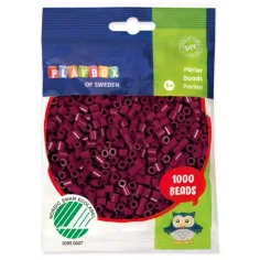 PlayBox: Perle MIDI de 5mm, 1000 bucăți, culoare prune