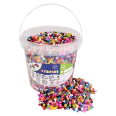 PlayBox: 5mm MIDI căptușit mărgele 10000 bucăți în 10 culori diferite