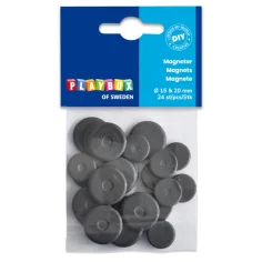 PlayBox: Discuri magnetice de 15-20mm, 24buc