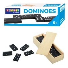 PlayBox: Domino din lemn în cutie