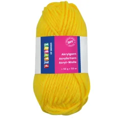 PlayBox: Fire acrilică 50g galben