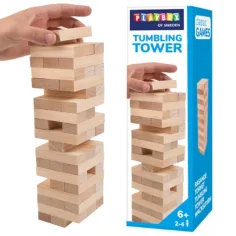 PlayBox: Joc de îndemânare Jenga din lemn