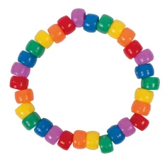 PlayBox: Mărgele colorate de înșirat 9mm 1000buc imaginea 2