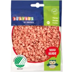 PlayBox: 5mm MIDI perle călcată 1000buc roz deschis