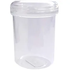 PlayBox: Recipient de depozitare din plastic de formă cilindrică 38x58mm