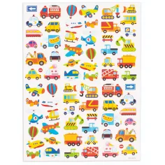 PlayBox: Set de autocolante vehicule 72 bucăți