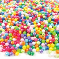 PlayBox: Set de mărgele din cristal din plastic 2000 buc 6mm