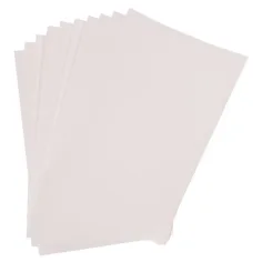 PlayBox: Set de 5 bucăți de folie shrink albă 20x30cm