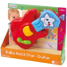 Playgo: Chitară electrică pentru bebeluși Rocksztár cu lumini și sunete