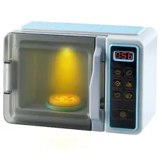 Playgo: Cuptor cu microunde cu elemente de lumină, sunet și mișcare 25x12x17cm imaginea 4