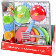 Playgo: Scurgător de vase 23 bucăţi