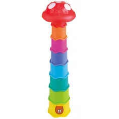 Playgo: Joc de construit turn cu bile imaginea 2