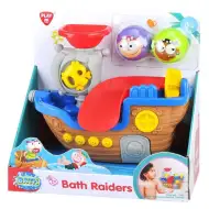 Playgo: jucărie pentru baie vapor pirați cu accesorii