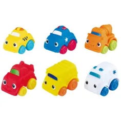 Playgo: Mașinuțe moi mai multe variante imaginea 2