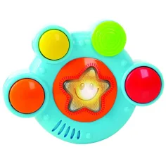 Playgo: Tobă rockstar eletcronic cu sunete și lumini imaginea 2