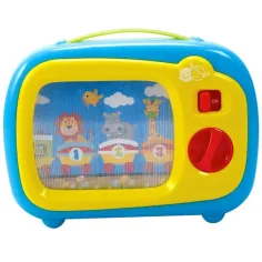 Playgo: Televizor pentru bebeluși cu muzică și mecanism de tras imaginea 2