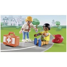 Playmobil: Duck on Call – Salvatorii în acțiune: accident la cursă (70919) imaginea 2