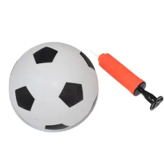 Poartă de fotbal set cu plasă, minge și pompă 97x64x34cm imaginea 2