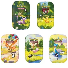 Pokémon TCG: 30th Celebration Mini Tin 2 buc cu pachet booster în mai multe variante 1 buc imaginea 3
