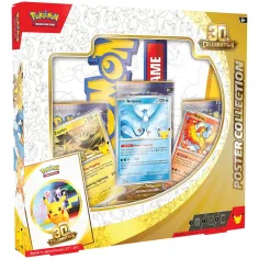 Pokémon TCG: Colecția Poster de 30 de ani – poster și cărți promoționale + pachete booster