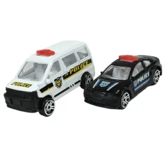 Police Brigade: Set mașină de poliție cu accesorii imaginea 5