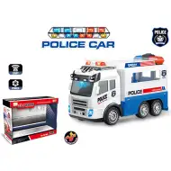 Police Car transport mașină cu efecte de sunete și lumini