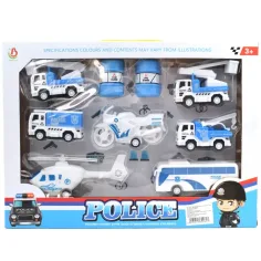 Police Set: Set vehicule de politie 7 bucăți imaginea 2