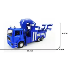 Police vehicul jucărie de 30cm imaginea 2