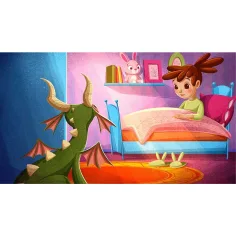 Povestea dragonului diafilm imaginea 2