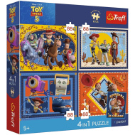 Povestea jucăriilor 5 - puzzle Premium Plus Kids 4 x 88 piese - Trefl